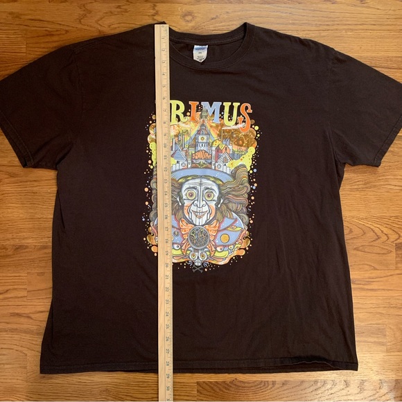Primus Tour 2016 T-Shirt Chocolate Factory 2-Sided Cities Concert Band Tee 2XL - Picture 7 of 8